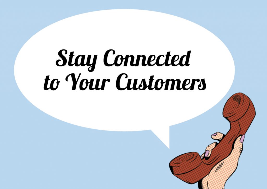 stay connected header